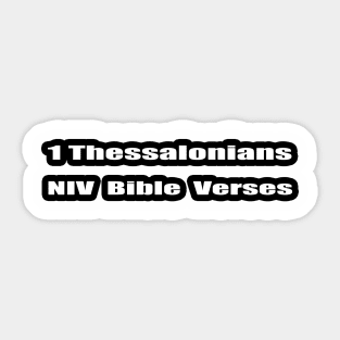 1 Thessalonians NIV Bible Verses Sticker